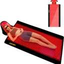 Red Light Therapy Mat for Full Body Pain Relief 80"x33" Infrared Red Light Blanket with 1,510 (660nm & 850nm) LEDs | Ideal for Body | Recovery | Skin Health