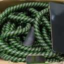 Garden Hose, Flexible Ultra Lightweight Durable, Kink-Free Water Hose with 10 Function Sprayer - Non-Shrinking, Easy to Store, All-Weather, High-Pressure (100 FT)