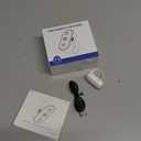 Scrolling Ring Remote for TikTok YouTube IG Shorts Video Landscape Portrait, Fingertip Wireless Scroller Page Turner Clicker for Kindle APP Compatible with iPhone iPad Android Phone Tablet (White)