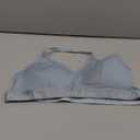 Calvin Klein Women's Motive Cotton Lightly Lined Bralette Bra (Medium, Arona)