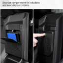 9PCS Center Console Organizer Tray for 2024 2025 2026 Tesla Model 3 Accessories, Armrest Hidden Storage Box Cup Holder Charger Pad for Tesla Model 3 Highland