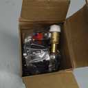 Universal 750m Billet Aluminum 2 Port Baffled Oil Catch Can Kit Reservoir Tank with Breather Filter and Drain Valve