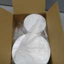 2 Tiers 4" 6" Fake Cake 4 Inch Tall Fake Birthday Cake Rounds Styrofoam Cake Dummies Set for Birthday, Wedding, Baby Shower Display