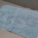 OLANLY Dog Door Mat for Muddy Paws 24x16, Absorbs Moisture and Dirt, Absorbent Non-Slip Washable Doormat, Quick Dry Chenille Mud Mat for Dogs, Entry Indoor Entryway Carpet for Inside Floor, Blue