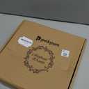 Pinkpum 20'' Eucalyptus Wreath for Front Door, Porch, Window - Green Decor for Home, Farmhouse - Spring, Summer, Fall, All Seasons (White)