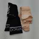Momcozy Compression Socks for Women 20-30mmHg, 2 Pairs Graduated Compression for Circulation & Swelling, Size Large