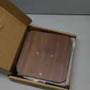 WALI Speaker Wall Mount, Heavy Duty Bookshelf Speaker Floating Wall Shelves, Surround Sound Speakers Stand for Living Room, Home Theater and Gaming Room, Holds up to 55 Lbs, (SWM302), 1 Pair, Wood (7.87*7.87)