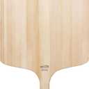 New Star Foodservice 50332 Restaurant-Grade Wooden Pizza Peel, 18" L x 16" W Plate, with 8" L Wooden Handle, 26" Overall Length