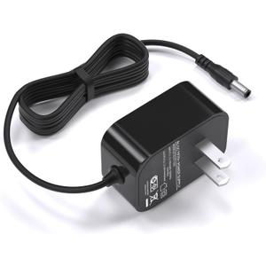 WUKUR 12V 1A Charger Compatible with RENPHO Massager EM-2016C 2016, RF-EM2018C EM-2018C & Naipo Cordless Massager