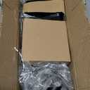 WALI Dual Monitor Wall Mount, Single to Double Bracket Adapter, Horizontal Assembly Arm for 2 Screen up to 27 inch (012ARM), Black