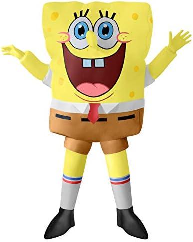Rubies Child's Nickelodeon Classic Spongebob Inflatable Costume, One Size, Yellow