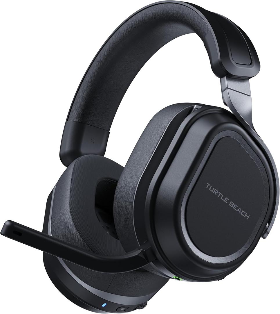 Turtle Beach Stealth 700 Gen 3 Wireless Multiplatform Amplified Gaming Headset for PS5, PS4, PC, Mobile 60mm Drivers, AI Noise-Cancelling Mic, Bluetooth, 80-Hr Battery, Dual Transmitters Black