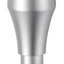 Normcore 53.3mm Coffee Tamper V4.1 with Click Sound Feedback, Spring Loaded Tamper With Stainless Steel Flat Base, Compatible with 54mm Breville Sage Espresso Machine Portafilter, Silver
