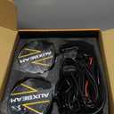 Auxbeam V-Ultra Series 5" 172W Side Shooter Offroad Fog Lights, Amber DRL Function 3 Modes, 270 Degree Wider Range, 20400LM Round LED Pods Light Bar with Protective Covers, Pair