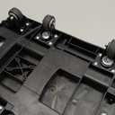 Folding Hand Truck 500lbs, Portable Heavy Duty Dolly Cart, 6 Wheels Collapsible Luggage Cart with 2 Elastic Ropes - Compact Trolley Cart for Easy Moving - Ideal Hand Cart for Travel and More (Black)