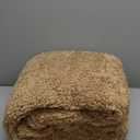 Ultra Soft Cozy Sherpa Throw Blanket, Brown Pattern Reversible, Light Weight Warm Decorative Boho Style Throw Blanket Cover for Sofa, Couch, Bedroom,Travel, 60x80