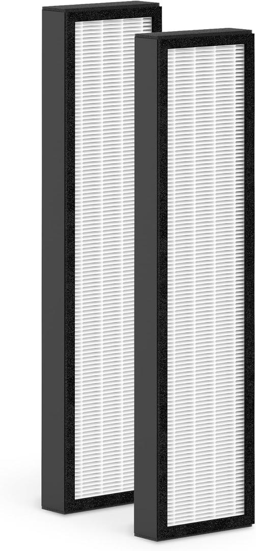 2-Pack F1701HE 30613 Replacement Filter Compatible with Hunter F1701HE/21 30613 Purifiers, for Models HT1701, 30100 Series