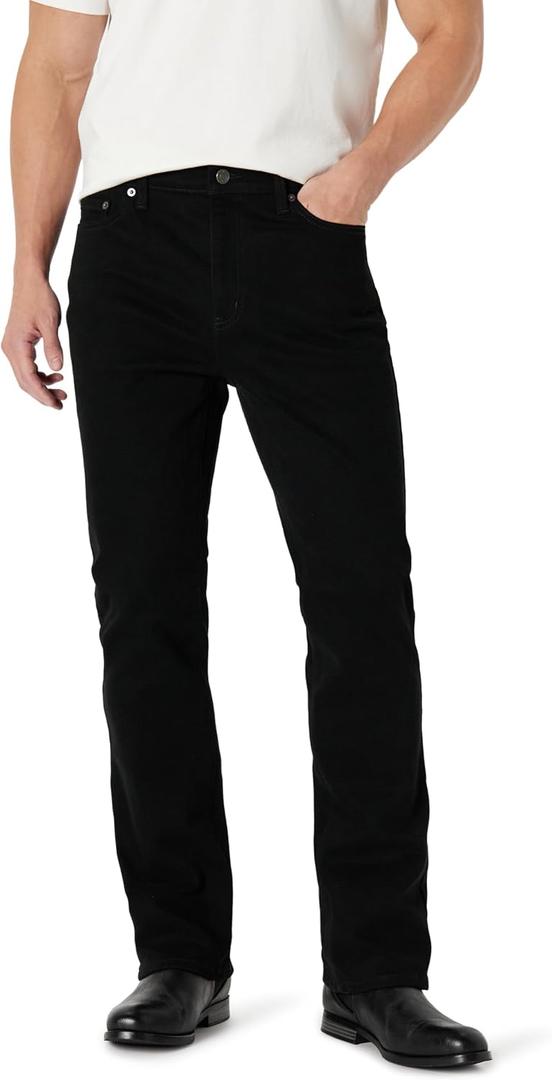 Amazon Essentials Men's Low Stretch Slim-Fit Bootcut Jeans 30Wx28L