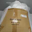 EASELAND Queen Size Mattress Pad Pillow Top Mattress Cover Quilted Fitted Mattress Protector Cotton Top Stretches up 8-21" Deep Pocket Cooling Mattress Topper (60x80 inch, White)