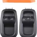 Double Door Window Switch Control Button Front Left Driver Side and Passenger Compatible with 2014-2019 Ford Transit MK8 Custom Master Power Window Switch Replacement OEM 2029885 1791339 BK2T-14529-AB