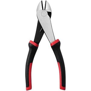 IGAN 7-inch Wire Cutters, Spring-loaded Side Cutters Dikes, Ultra Tough and Durable Diagonal Cutting Pliers in CRV Steel, Heavy Duty Cutting Pliers for Electrical, Artificial Flowers and Homes