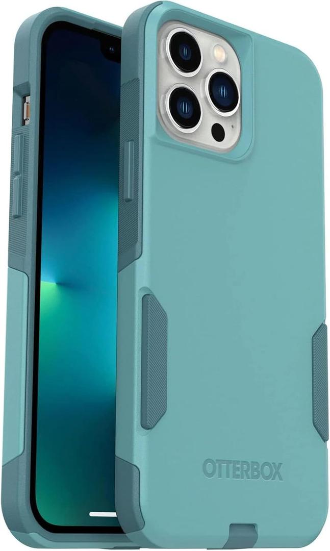 OtterBox iPhone 13 Pro Max & iPhone 12 Pro Max Commuter Series Case - RIVETING Way, Slim & Tough, Pocket-Friendly, with Port Protection