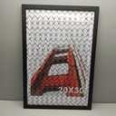 Wiscet 20x30 Picture Frame Set of 3, Display Pictures 18x24 with Mat or 20 x 30 Poster Frame without Mat, Wall Gallery Photo Frames, Black