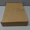 Clear Acrylic Football Display Case with Wood Base & Tee, Memorabilia Stand Cube Holder, Dust Protection Transparent Storage Box for Single Ball Souvenir Football Collections (1 Pack)