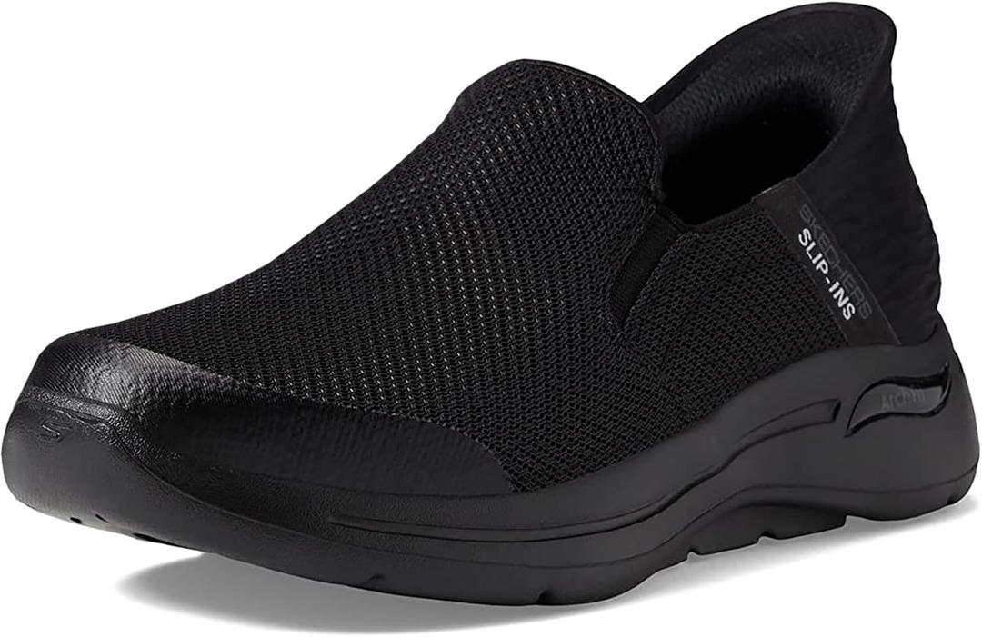 Skechers Men's Gowalk Arch Fit Slip-ins-Athletic Slip-on Casual Walking Shoes with Air-Cooled Foam Sneaker (13, Black) Skechers Men's Gowalk Arch Fit Slip-ins-Athletic Slip-on Casual Walking Shoes with Air-Cooled Foam Sneaker (13, Black)