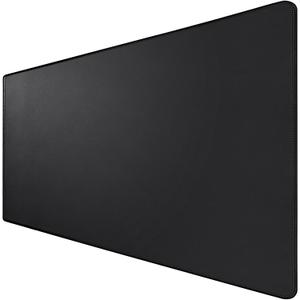 Large Mouse Pad, Desk Mat with Non-Slip Rubber Base, Waterproof Gaming Mousepad with Stitched Edges, XXL Computer Long Keyboard Mouse Mat for Gamer, Office & Home, 31.5" x 15.7", Black