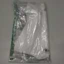 SUNNOW Women's Pleated Bust Button Down Shirt Tie Back Fitted Short Sleeve Blouse Casual Tops (White, M)