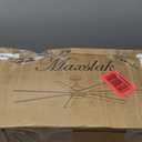 72Inch Large Ceiling Fan with Lights and Remote,Black Indoor & Outdoor Ceiling Fan for Living Room,Patio,6 Speed,Quiet DC Motor,3CCT,8 Wooden Blades