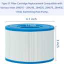 Hrozny Type S1 Spa Filters Replacement Cartridge