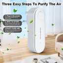 2026 New Air Purifier for M0ld, 2Pcs Air Purifier Plug in, Mag Air Purifiers, Suitable for Bedrooms, Toilets, Closets, Pet Room