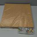 TUPARKA 6 Pack Cork Board 12"x12" - 1/4" Self-Adhesive Corkboards With 100 Push Pins, Bulletin Boards, Square Cork Tiles for Wall, Home, School, Office Decorative