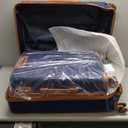 Luggage Sets 5 Piece with Spinner Wheels, Lightweight Hardshell Suitcases Set with Lock for Men and Women, Carry on Luggage Travel Set with Durable ABS Hard Case (DarkBlue)