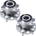 512333 Rear Wheel Hub Bearing Assembly 5-Lug w/ABS Compatible with Dodge Caliber 2007-2008 AWD, Jeep Compass/Patriot 2007-2017 4WD
