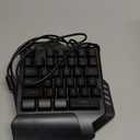 RedThunder One Handed Gaming Keyboard RGB Backlit 35 Keys Portable Mini Gaming Keypad Ergonomic Game Controller for PC Gamer