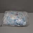 Litabel 4 Pcs Teal Butterfly Inspirational Quotes Shower Curtain Set with Rugs and Toilet Lid Cover, Colorful Boho Waterproof Fabric Bathroom Set, Bible Verse Floral Bathroom Decor Set Accessories