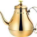 Royal Gooseneck Tea Kettle Stainless Steel Large Capacity Multi-Functional Coffee Pot with Built-in Strainer