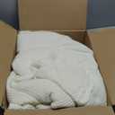 84 Inch Christmas Knitted Tree Skirt Giant White Chunky Xmas Tree Skirt Extra Large Cable Knit Thick Rustic Farmhouse Xmas Ornaments for Home Merry Christmas Holiday Winter Party Decoration