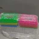 WCHOSOZH 15 Pcs Small Plastic Reptile Carrier, Tarantula Enclosure Snake Breeding Box, Mini Fish Tank Portable, Beach Aquarium for Turtle Hermit Crab Spider Snake Bearded Lizard (5.1 x 3.5 x 3.5)