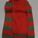 Pet Clothes Stripe Snowman New Year Christmas Sweater Cat Dog Jacket Apparel, M