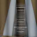 5 Pack Bubble Glass Lamp Shade,Glass Shade Covers Replacements for Light FixturesCylinder Globe Glass Shades Covers for Pendant Lights Chandeliers Wall Sconces Bath Vanity Lights