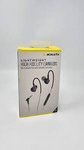 Acoustix Lightweight High Fidelity Earbuds