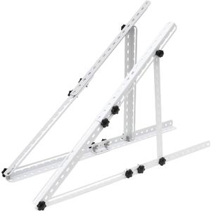 Solar Panel Mount, 32 in with Foldable Tilt Legs Adjustable Solar Panel Tilt Mount Brackets Set Installed on, Roof, Boat, Ieal for 180 200 300 400 Watt for Roof