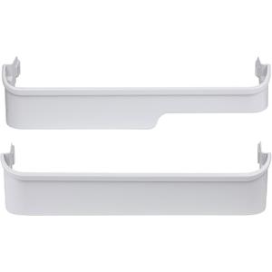 240337901 (MIDDLE) and 240338101 (BOTTOM) Door Shelf Bin Racks Compatible with Frigidaire or Kenmore Refrigerator
