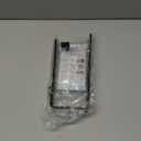 Black Toilet Paper Holder, Bathroom Toilet Paper Roll Holder with Reserve, Over The Tank Toilet Paper Holder with Storage, Bathroom Tissue Holder for 2 Rolls, 1PC