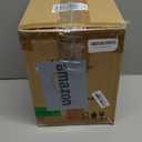 Aspen Creative 31261 Transitional Drum (Cylinder) Shaped Spider Construction Lamp Shade in White Linen, 8" wide (8" x 8" x 11")