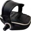 YBEKI Pro Spin Bike Pedals with Adjustable Straps - 9/16" Spindle for Peloton/Schwinn/Sunny Indoor Exercise Bikes | Heavy-Duty PP Plastic & PVC Straps | Non-Slip Diamond Surface